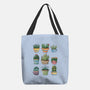 Grass Plant-none basic tote bag-Vallina84