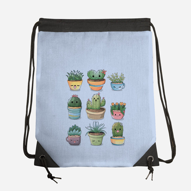 Grass Plant-none drawstring bag-Vallina84