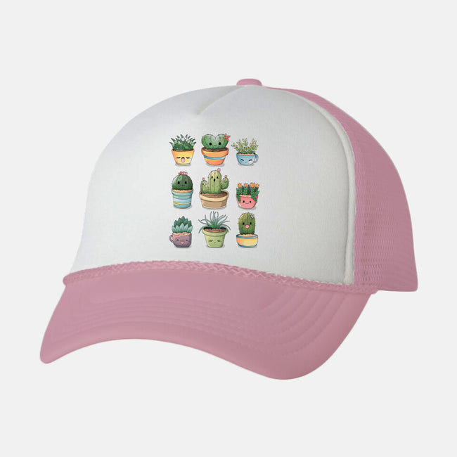 Grass Plant-unisex trucker hat-Vallina84