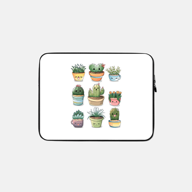 Grass Plant-none zippered laptop sleeve-Vallina84