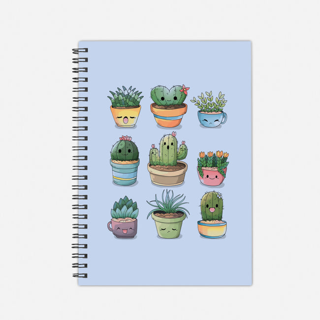 Grass Plant-none dot grid notebook-Vallina84