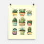 Grass Plant-none matte poster-Vallina84