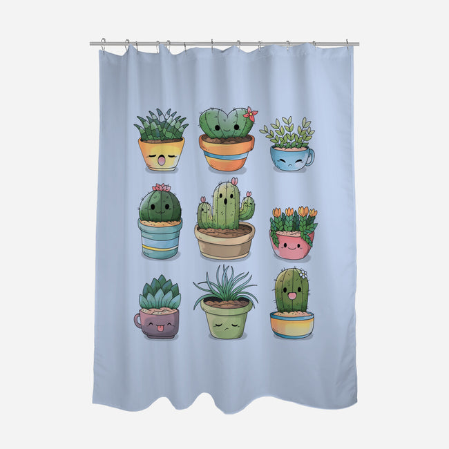 Grass Plant-none polyester shower curtain-Vallina84