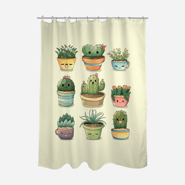 Grass Plant-none polyester shower curtain-Vallina84