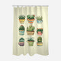 Grass Plant-none polyester shower curtain-Vallina84