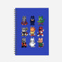 Hero Kittens-none dot grid notebook-Vallina84
