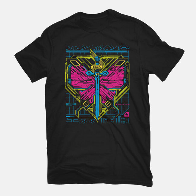 Cujoh Cyber Butterfly-womens basic tee-StudioM6