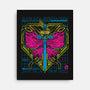 Cujoh Cyber Butterfly-none stretched canvas-StudioM6
