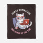 One Human At A Time-none fleece blanket-tobefonseca