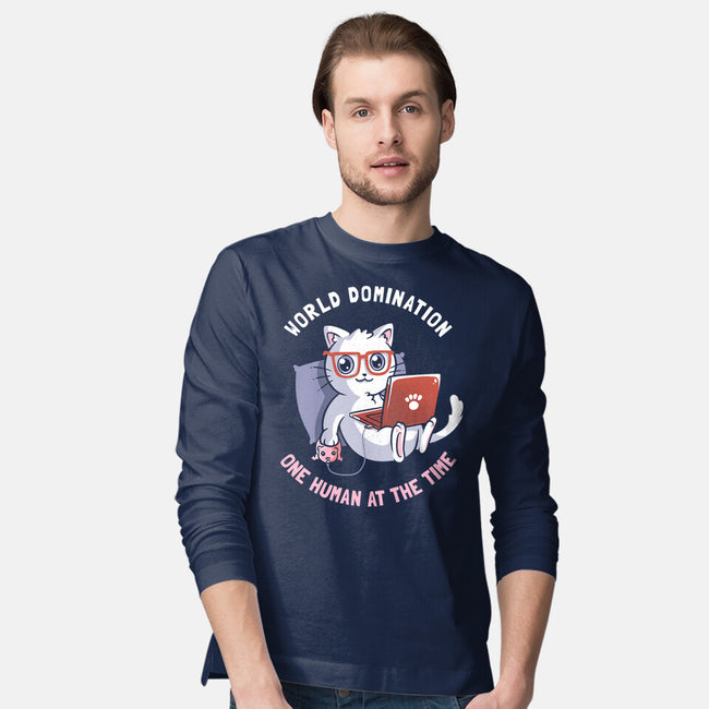 One Human At A Time-mens long sleeved tee-tobefonseca