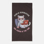 One Human At A Time-none beach towel-tobefonseca
