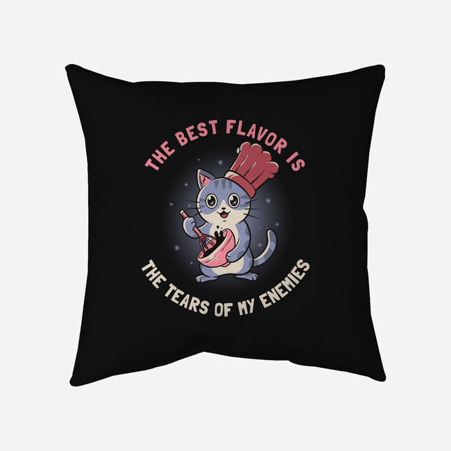 The Best Flavor-none removable cover w insert throw pillow-tobefonseca