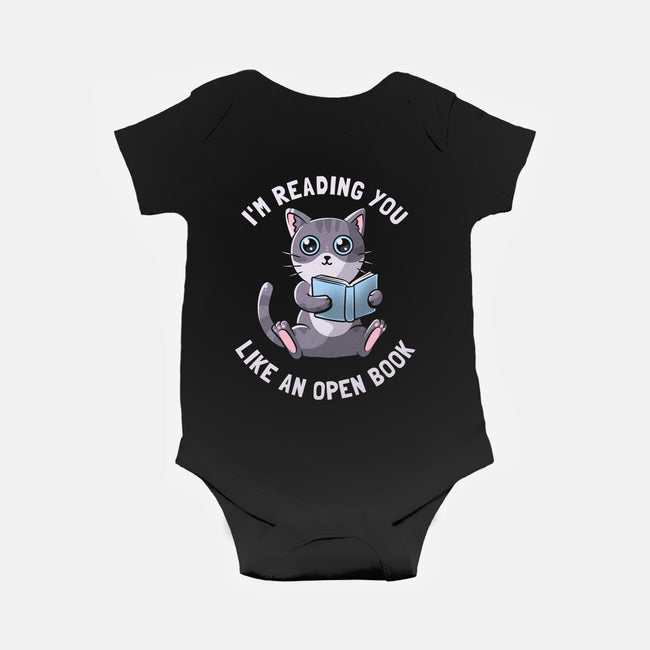 Like An Open Book-baby basic onesie-tobefonseca