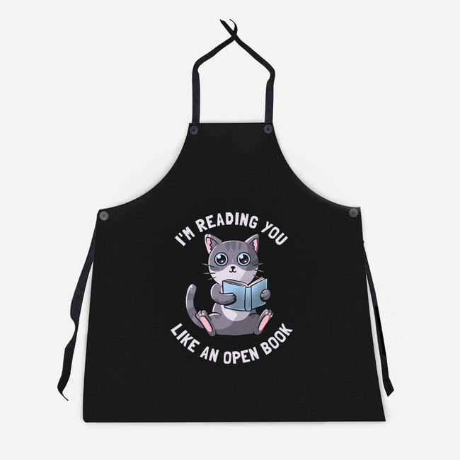 Like An Open Book-unisex kitchen apron-tobefonseca