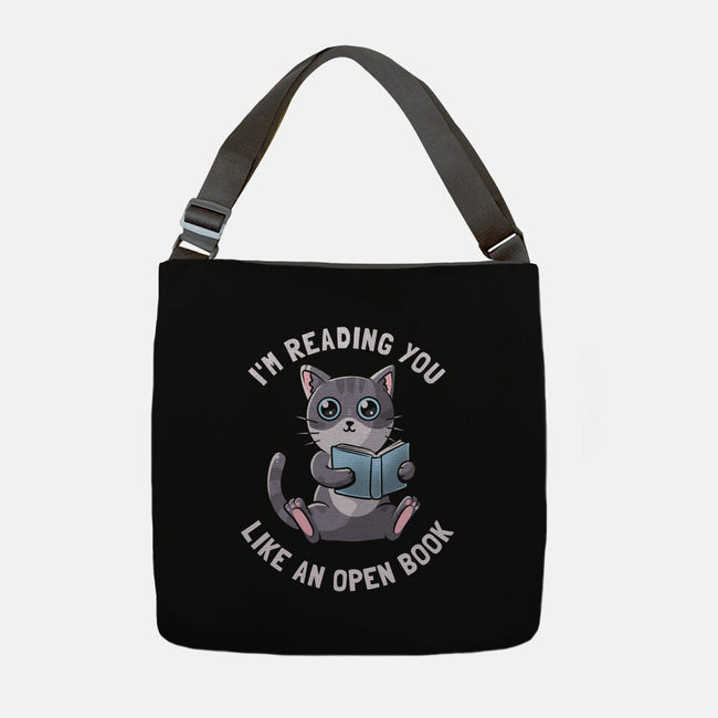 Like An Open Book-none adjustable tote bag-tobefonseca