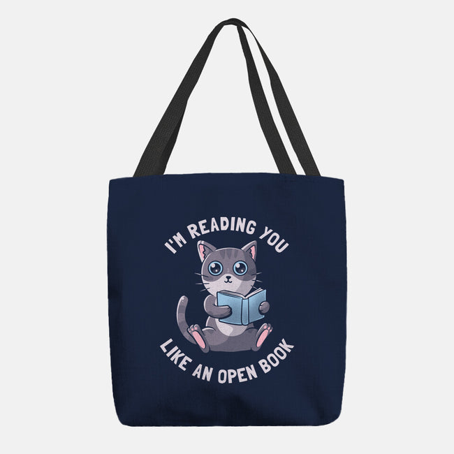 Like An Open Book-none basic tote bag-tobefonseca