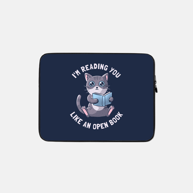 Like An Open Book-none zippered laptop sleeve-tobefonseca