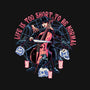 Playing The Cello-womens v-neck tee-momma_gorilla
