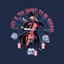 Playing The Cello-womens fitted tee-momma_gorilla