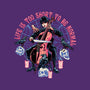 Playing The Cello-womens fitted tee-momma_gorilla