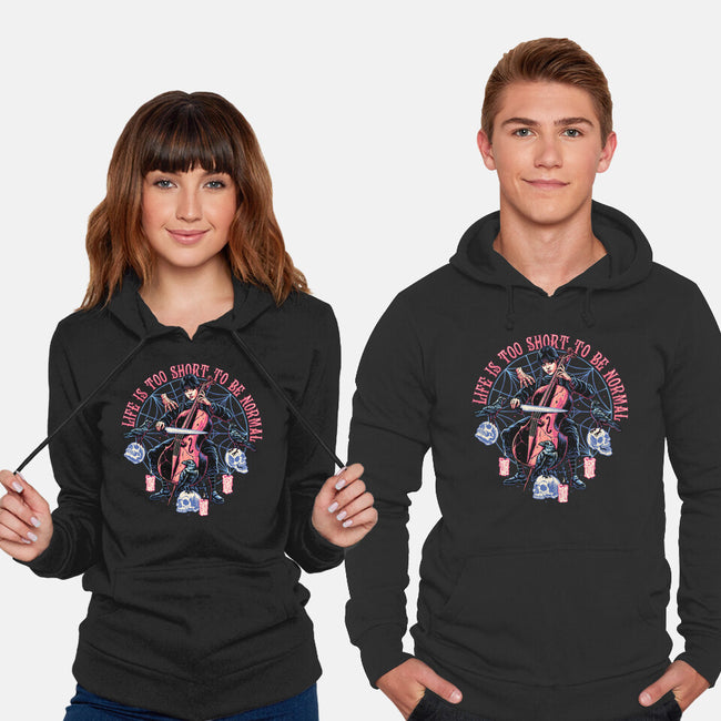 Playing The Cello-unisex pullover sweatshirt-momma_gorilla