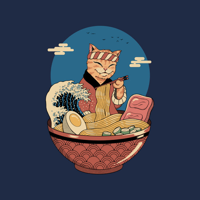 Catana Ramen Wave-none removable cover w insert throw pillow-vp021