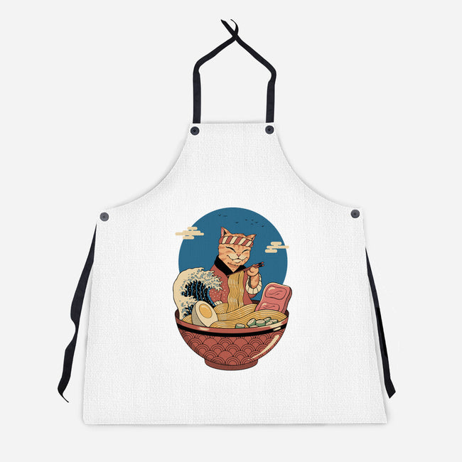 Catana Ramen Wave-unisex kitchen apron-vp021
