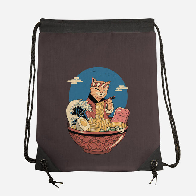Catana Ramen Wave-none drawstring bag-vp021