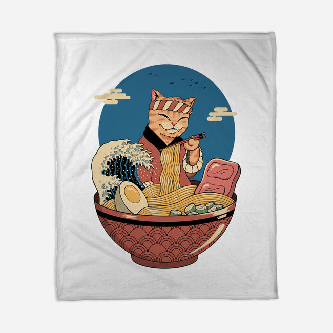 Catana Ramen Wave-none fleece blanket-vp021