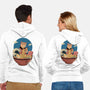 Catana Ramen Wave-unisex zip-up sweatshirt-vp021