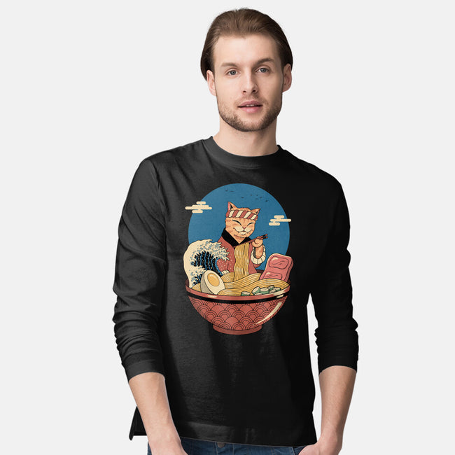 Catana Ramen Wave-mens long sleeved tee-vp021