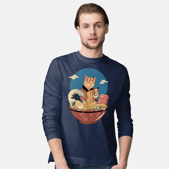 Catana Ramen Wave-mens long sleeved tee-vp021