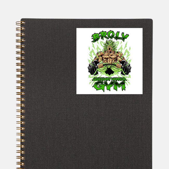 Legendary Gym-none glossy sticker-spoilerinc
