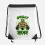 Legendary Gym-none drawstring bag-spoilerinc