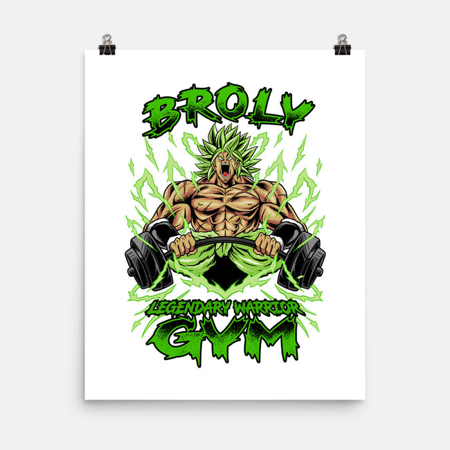 Legendary Gym-none matte poster-spoilerinc