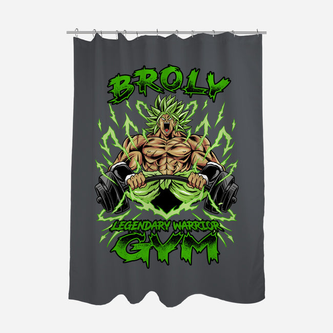 Legendary Gym-none polyester shower curtain-spoilerinc