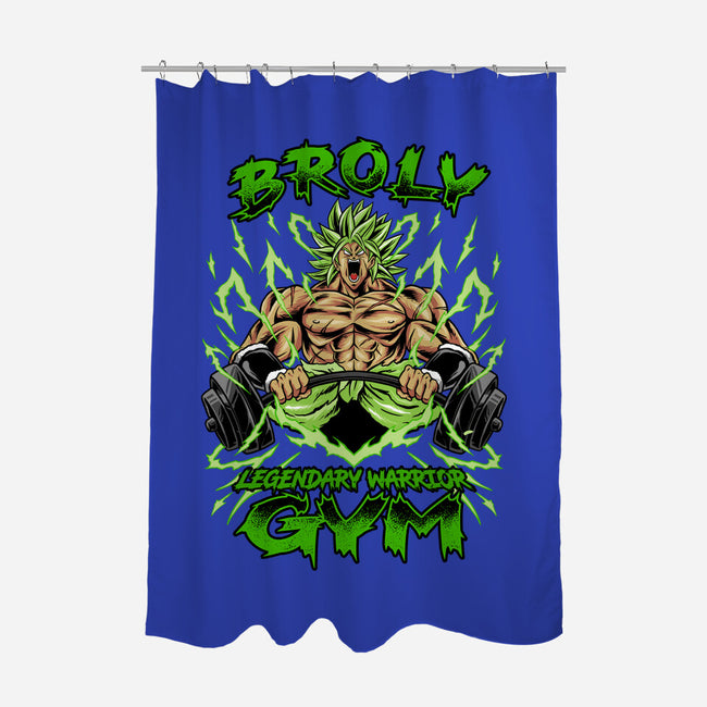 Legendary Gym-none polyester shower curtain-spoilerinc