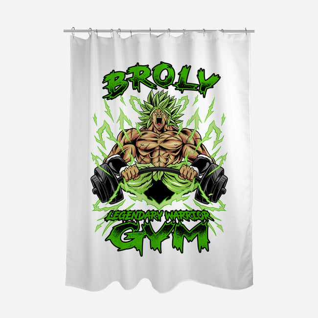 Legendary Gym-none polyester shower curtain-spoilerinc