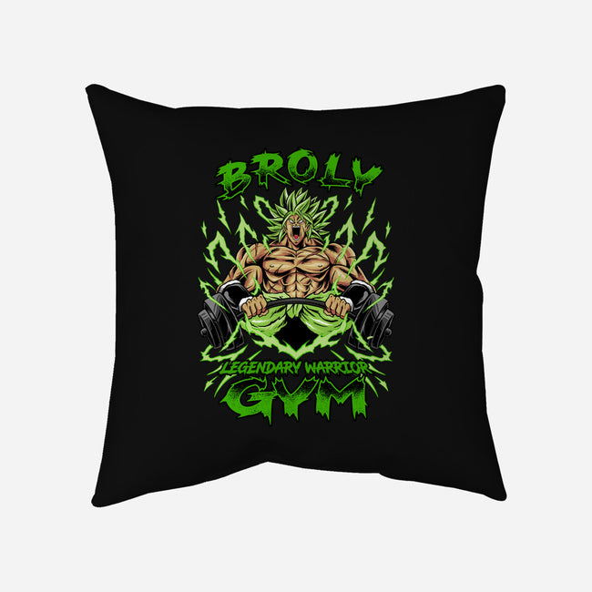 Legendary Gym-none removable cover w insert throw pillow-spoilerinc