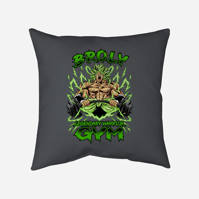 Legendary Gym-none removable cover w insert throw pillow-spoilerinc
