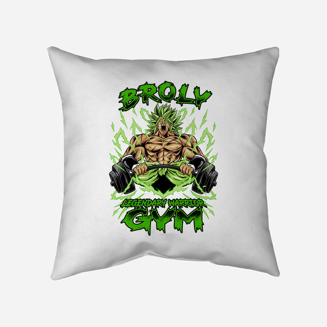 Legendary Gym-none removable cover w insert throw pillow-spoilerinc