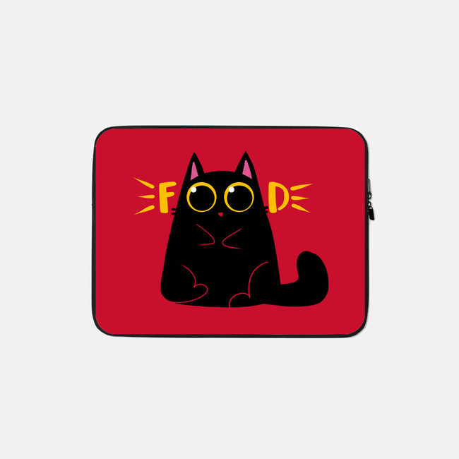 Food!-none zippered laptop sleeve-erion_designs