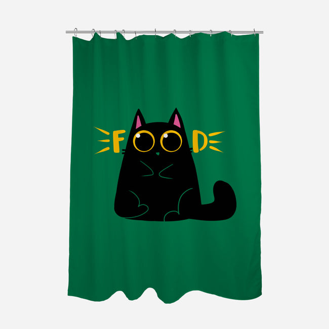 Food!-none polyester shower curtain-erion_designs