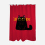 Food!-none polyester shower curtain-erion_designs