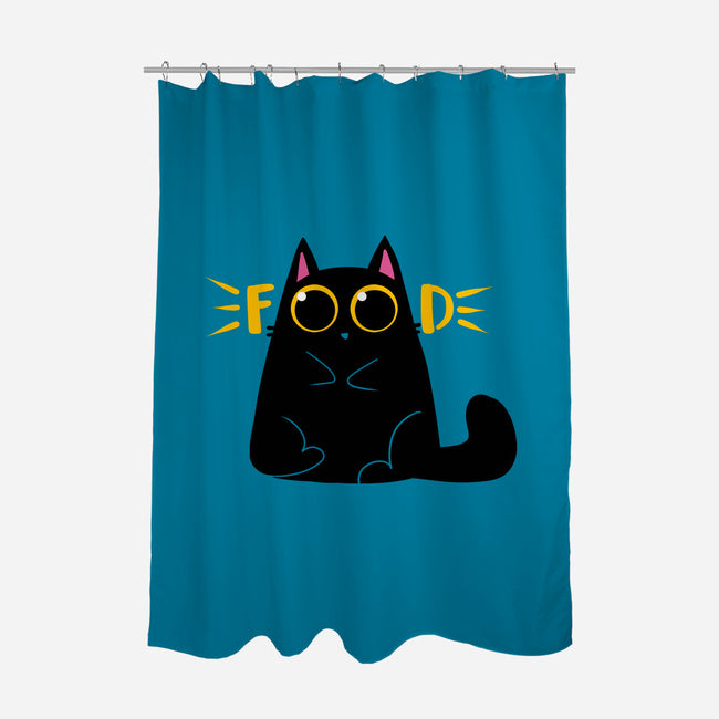 Food!-none polyester shower curtain-erion_designs