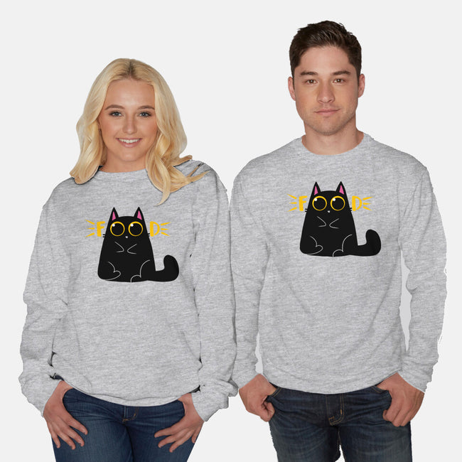 Food!-unisex crew neck sweatshirt-erion_designs