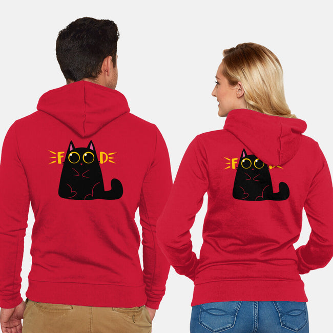 Food!-unisex zip-up sweatshirt-erion_designs