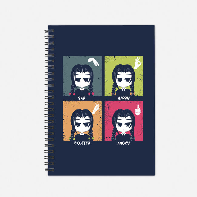 Emotional Cycle-none dot grid notebook-erion_designs