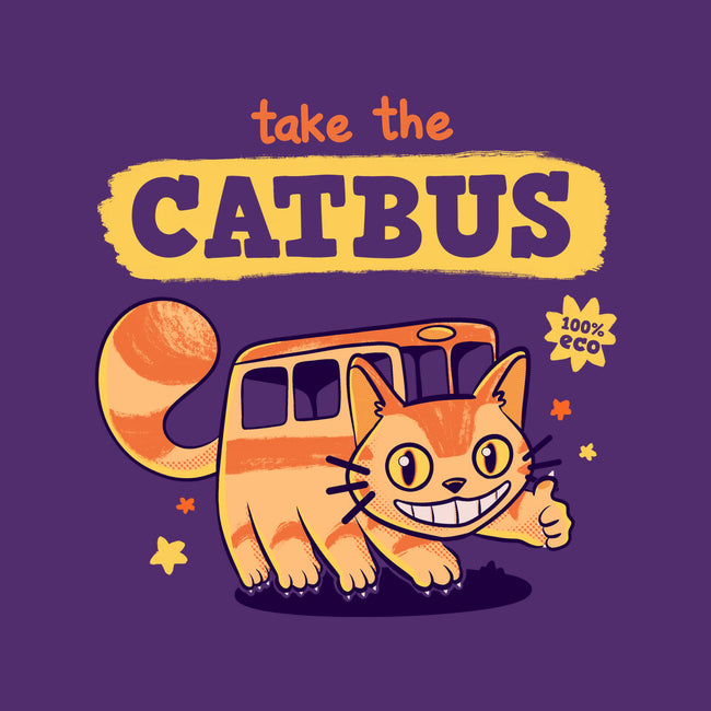 Take The Catbus-womens fitted tee-Mushita