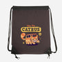 Take The Catbus-none drawstring bag-Mushita
